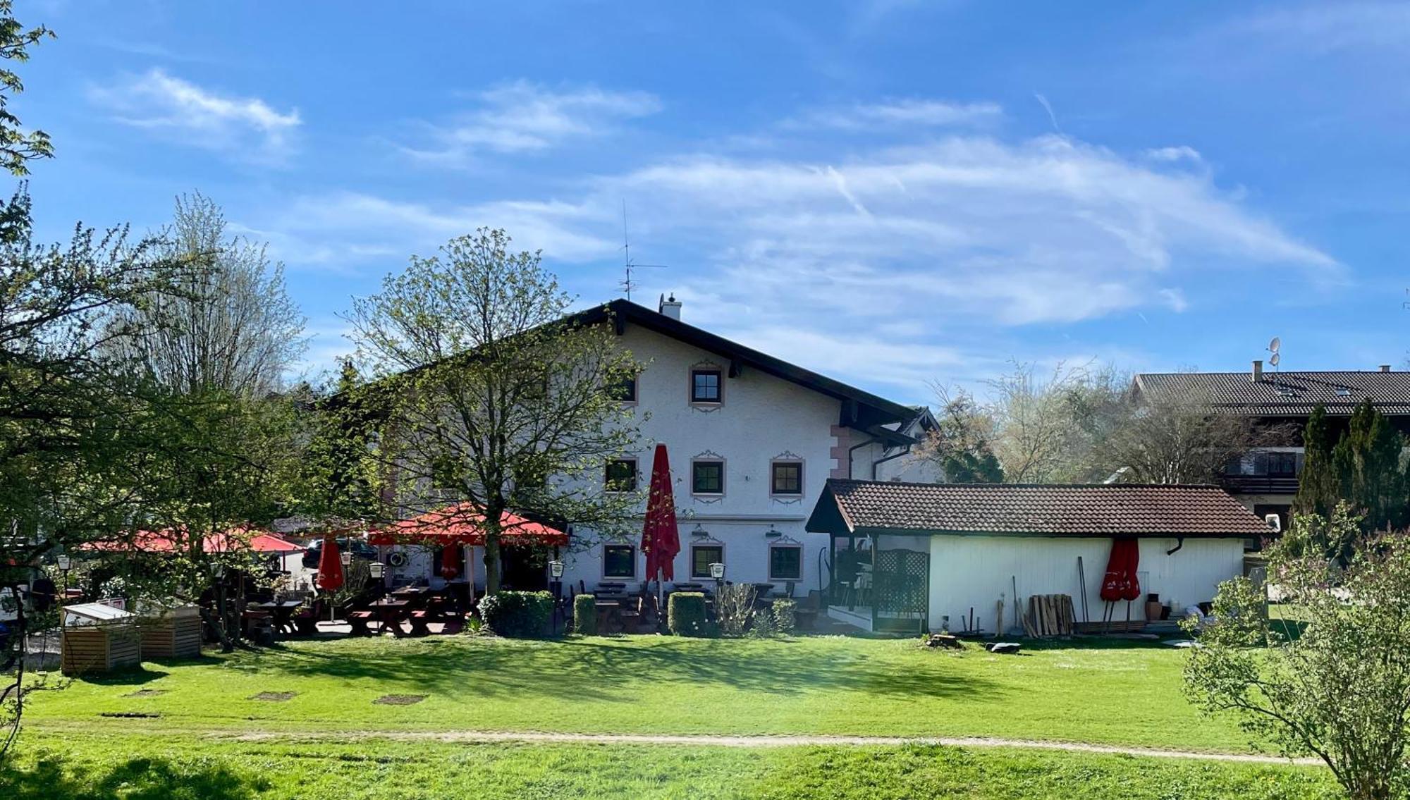 Gasthaus Zur Post Breitbrunn am Chiemsee Exteriör bild